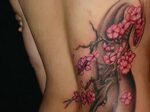 150 modelov in pomenov tatoo Cherry Blossom